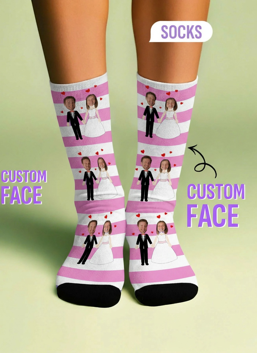 Custom Photo Socks Personalize - Photography Style avaliação e preço